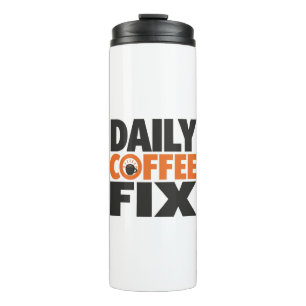 Personalisierter Kaffeebecher – (Name)s Morgenkaff Thermosbecher