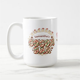 Personalisierter Kakao-Bar-Mug | Benutzerdefiniert Kaffeetasse