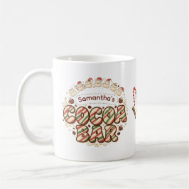 Personalisierter Kakao-Bar-Mug | Benutzerdefiniert Kaffeetasse