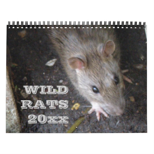 Personalisierter Kalender der Wildtiere (Titelbild)
