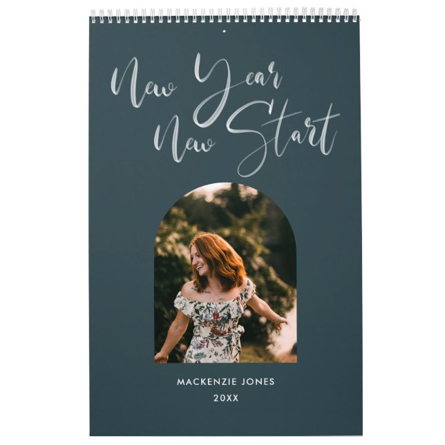 Personalisierter Kalender des  Fotos mit den Maler (Titelbild)