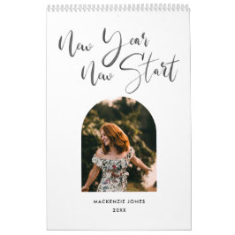 Personalisierter Kalender des  Fotos mit den Maler