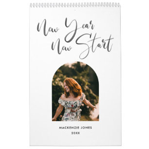 Personalisierter Kalender des  Fotos mit den Maler