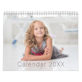Personalisierter Kalender für benutzerdefinierte F
