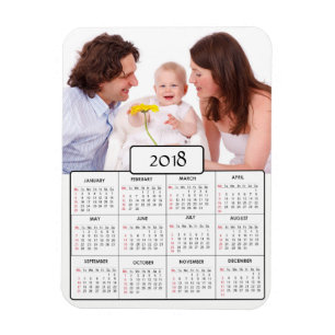 Personalisierter Kalender-Magnet des Magnet