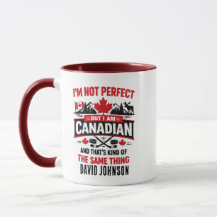 Personalisierter Kanada-Flaggentag Benutzerdefin Tasse