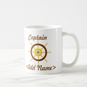 Personalisierter Kapitän Mug Tasse