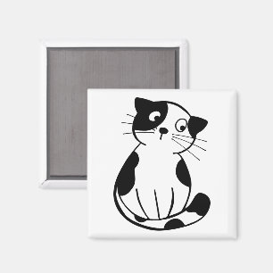Personalisierter Katzenbild-Magnet für die Kühlsch Magnet