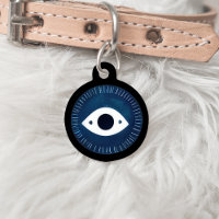 Personalisierter Katzenkraut, böses Auge