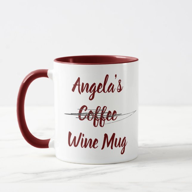 Personalisierter Katzensprung Tasse (Links)