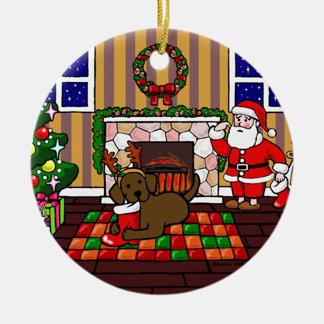 Personalisierter Keramikornament (Vorne)