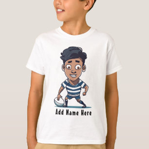 Personalisierter Kid's Rugby-T - Shirt