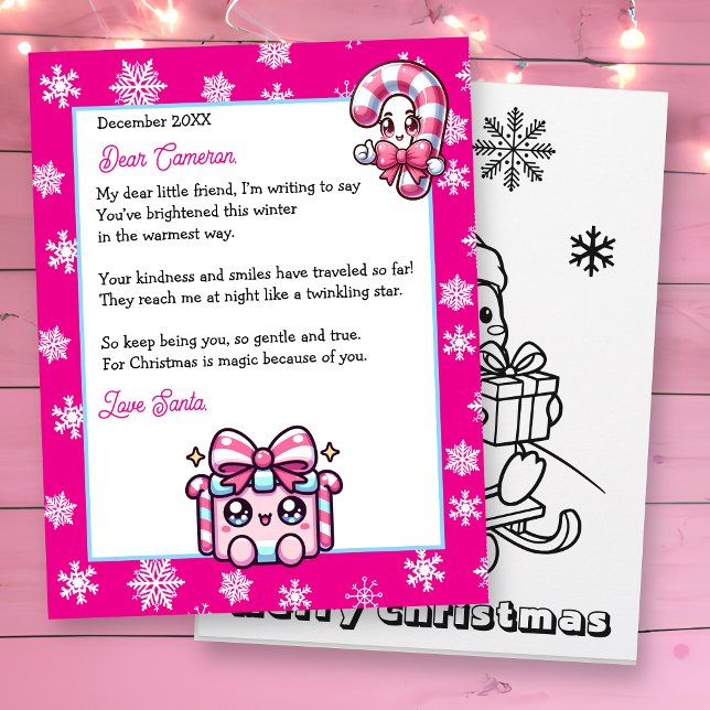 Personalisierter Kinderbrief von Santa  (Von Creator hochgeladen)
