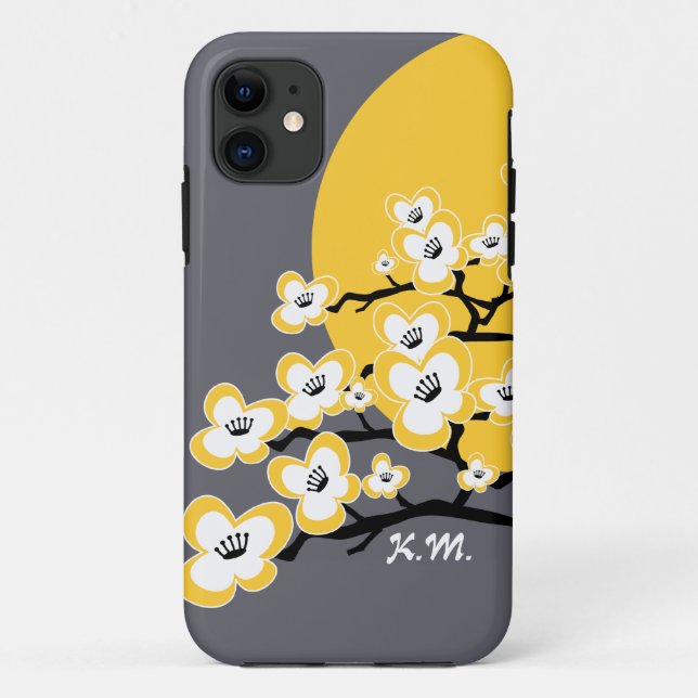 Personalisierter Kirschblüte iPhone 5/5S Fall Case-Mate iPhone Hülle (Rückseite)