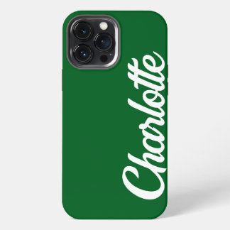 Personalisierter Klassischer Eleganter Monogramm D iPhone 13 Pro Max Hülle
