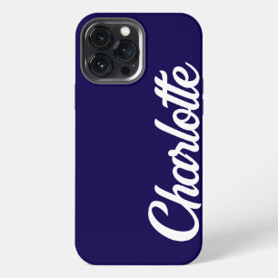 Personalisierter Klassischer Eleganter Monogramm D iPhone 13 Pro Max Hülle