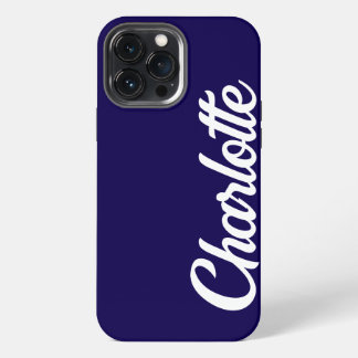 Personalisierter Klassischer Eleganter Monogramm D iPhone 13 Pro Max Hülle