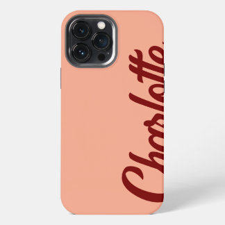 Personalisierter Klassischer Eleganter Monogramm P iPhone 13 Pro Max Hülle