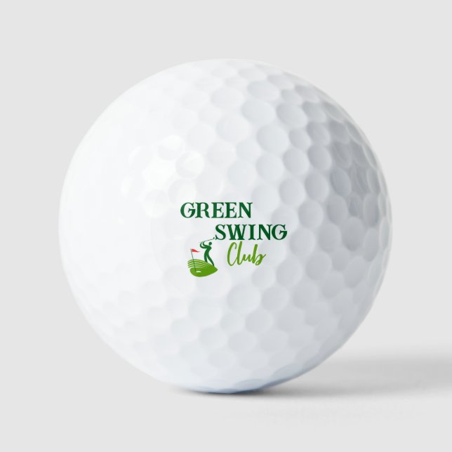 Personalisierter klassischer Golfball (Vorderseite)