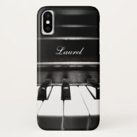 Personalisierter Klavier-Musik iPhone Fall