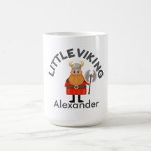 Personalisierter kleiner Wikinger-Kinderbecher 