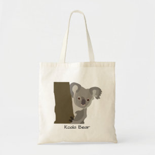 Personalisierter Koala-Bär-Kinder Tragetasche