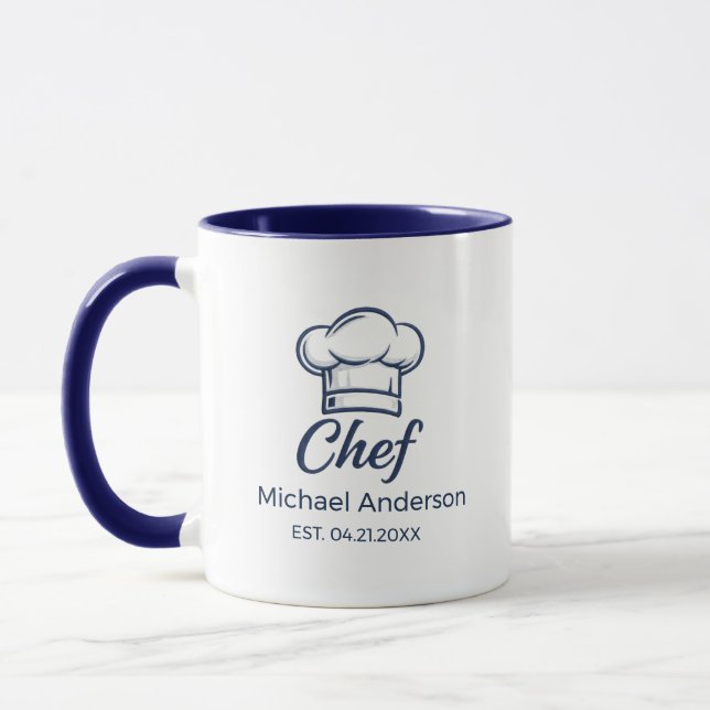 Personalisierter Kochbecher – Individueller Name K Tasse (Links)
