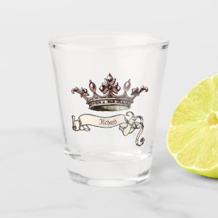 Personalisierter königlicher Erlass Schnapsglas