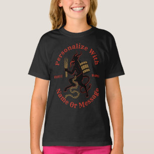 Personalisierter Krampus-T - Shirt