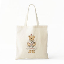 Personalisierter Krankenpfleger-Teddybär mit indiv