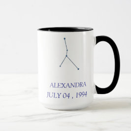 Personalisierter Krebs-Konstellationsbecher - Benu Tasse