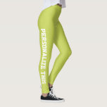 Personalisierter Kundenservice Leggings<br><div class="desc">Benutzerdefinierte Leggings von Ricaso können leicht angepasst werden - Hinzufügen eines eigenen Textes - Ändern Sie die Hintergrundfarbe,  Textfarbe und den Schriftart,  indem Sie auf Anpassen klicken</div>