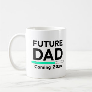 Personalisierter künftiger Vater 2021 Kaffeetasse