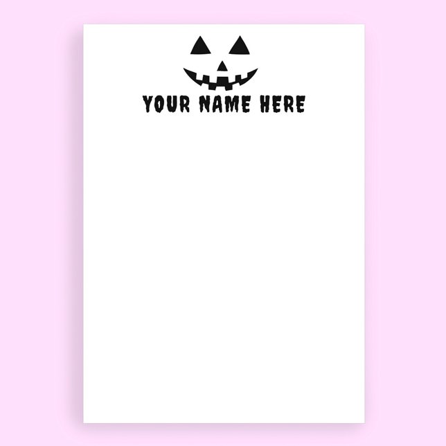 Personalisierter Kürbiskehl Briefpapier (Von Creator hochgeladen)