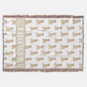 Personalisierter Labrador (Dudley) Decke