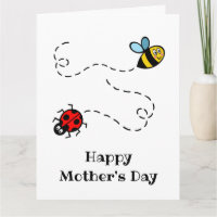 Personalisierter Ladybird + Muttertag der Hummeln