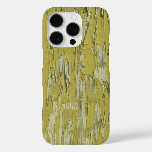 Personalisierter Landchic aus altem Holz Case-Mate iPhone Hülle (Rückseite)