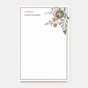 Personalisierter Lehrer grenzte an die ungarische  Post-it Klebezettel