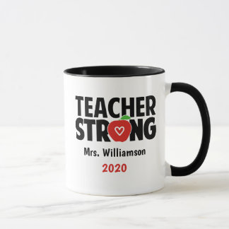 Personalisierter Lehrer mit großem Erfolg Tasse