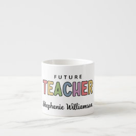 Personalisierter Lehrer - Niedlich Espressotasse