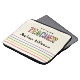 Personalisierter Lehrer - Niedlich Laptopschutzhülle