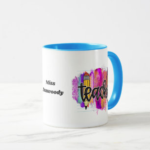 Personalisierter Lehrer Tasse