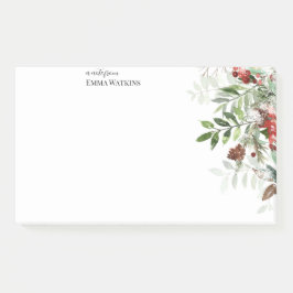 Personalisierter Lehrer Weihnachten Post-it Klebezettel