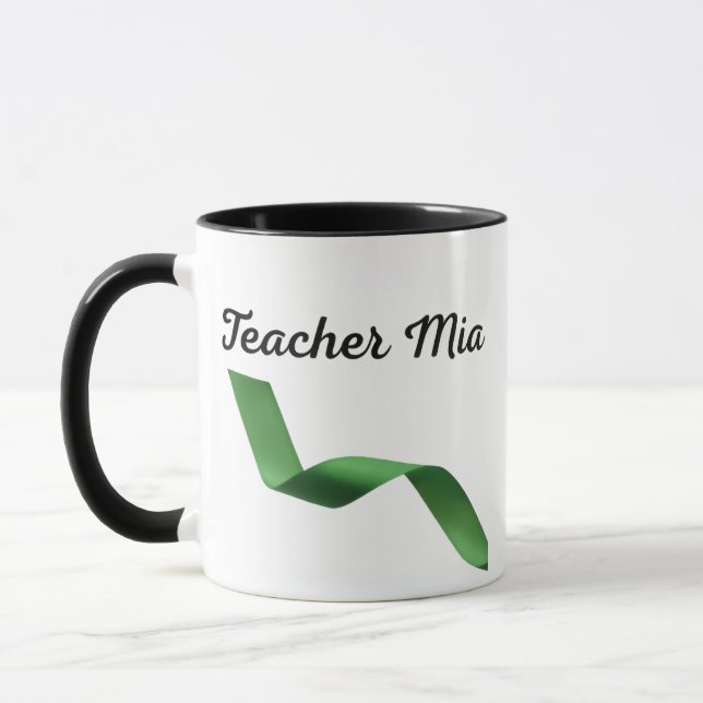 Personalisierter Lehrermug, benutzerdefinierter Le Tasse (Links)