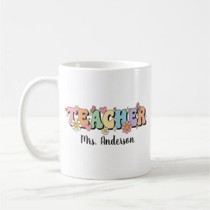 Personalisierter Lehrermug, Benutzerdefiniertes Le Kaffeetasse