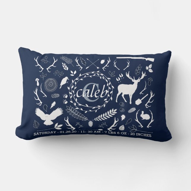 Personalisierter Lendenkissen (Vorderseite)