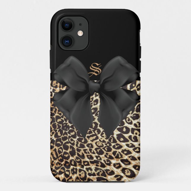 Personalisierter Leopard Case-Mate iPhone Hülle (Rückseite)