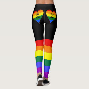 Personalisierter LGBT-Status Leggings