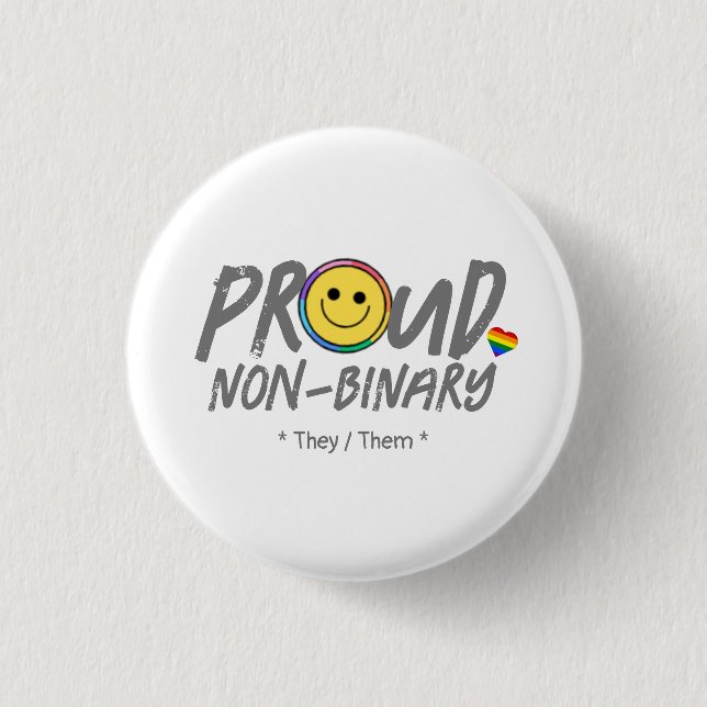 Personalisierter LGBTQ-Verbündeter Button (Vorderseite)