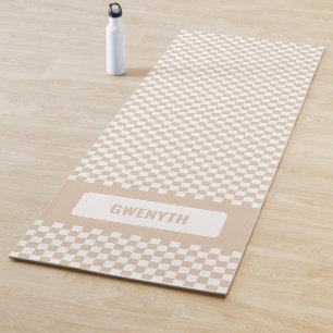 Personalisierter, lichtneutraler Single Yogamatte